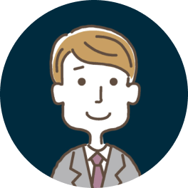 40代・会社員のお客様イラスト